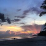 Rebecca Jones Instagram - Farewell to another wonderful day🙏🏻 Aquí un ratito 🌴☀️🌊♥️ #sunset #beach #life