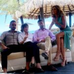 Rebecca Jones Instagram - Retrato de familia. Amo compartir la ficción y la realidad con ellos ♥️ @diego_amoz @matlechat @marcontrerasof @cabotelenovela @elgueromex #cabotelenovela 📸 @bremoor