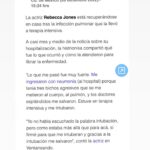 Rebecca Jones Instagram - GRACIAS GRACIAS GRACIAS!!! SUS ORACIONES, BUENOS DESEOS Y LLUVIA DE ENERGÍA POSITIVA, SIN DUDA HAN AYUDADO TREMENDAMENTE A MI RECUPERACIÓN. LES ASEGURO QUE CADA GOTA DE ESE AMOR TAN GRANDE QUE ME TIENEN, ES COMPLETAMENTE CORRESPONDIDO, Y PRONTO ME VERÁN DE NUEVO EN LA PANTALLA O YO LOS VERÉ CON ORGULLO Y AGRADECIMIENTO DESDE LAS TABLAS DE ALGÚN TEATRO. GRACIAS, GRACIAS GRACIAS ♥️♥️♥️♥️♥️♥️♥️♥️♥️♥️♥️♥️♥️♥️♥️♥️♥️♥️♥️♥️♥️♥️♥️♥️