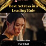 Rebecca Lim Instagram – It’s definitely not pregnancy hormones that’s making me 🥹
I am extremely thankful for these nominations 🙏🏻🤍 
Thank you to the entire <Third Rail> team who made this possible 🤍 THANK YOU ALL SO MUCH 🤍🙏🏻🥹🤍