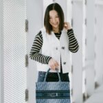 Rebecca Lim Instagram – Falling for Denim Dior Oblique 🩵🤍🩵

@dior #DiorFall24
