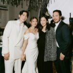 Rebecca Lim Instagram - Congratulations Nick and Hong Ling on your beautiful union 🤍🤍 You both look so wonderful! @samonggg @shaunleelee @josedanielretrato 🫶🏻