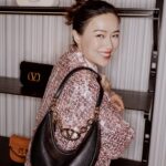 Rebecca Lim Instagram - A sparkling night of fun 🤍✨🤍 Thank you for having me! 🩷 #ValentinoBlackTie Outfit and Bag @maisonvalentino Makeup @shaunleelee Hair @dexterng Photo @josedanielretrato
