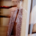 Rebecca Lim Instagram - A sparkling night of fun 🤍✨🤍 Thank you for having me! 🩷 #ValentinoBlackTie Outfit and Bag @maisonvalentino Makeup @shaunleelee Hair @dexterng Photo @josedanielretrato