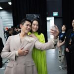Rebecca Lim Instagram – I’ll admit I was feeling nervous while getting ready for TV’s biggest night just 2.5 months after giving birth. But I am grateful to my team for helping me feel my best despite my insecurities. As they say, no matter how you feel, dress up, show up, and never give up 🤍 It’s good to be back 🫶🏻💪🏻🫶🏻

Makeup @shaunleelee 
Hair @dexterng 
Stylist @samonggg 
Gown @gucci 
Timepiece @longines
Jewellery @bulgari 
Photographer @josedanielretrato
