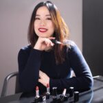 Rebecca Lim Instagram – Always in the mood for 💄💋❤️

The iconic Rouge Dior, now reinvented 💄 — with its undeniable couture and avant-garde character, it continues to dress smiles for every occasion. 
I’m wearing 999 Velvet 💋 

Comes in 35 couture colors (both satin and velvet finishes) and powerful floral care ❤️

Shop the timeless Rouge Dior at all Dior Beauty Boutiques and Counters, or online at https//shop.dior.com.sg ❤️💄

#RougeDior @diorbeauty @dior @diorbeautylovers