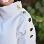 Reem Ahmed Instagram - Buttons suit available now in 4 colours black / white / Caffè/ grey @perleboutique Size : m/ l / xl For order dm 📩 . . With star ✨️ : @reem_ahmedofficial Makup artist : @aya_elsheriff Hairdresser : @yasmi.nelsherif Vediography : @fatma_mohamed_videographer Photography : @ahmed_halim_photography Owners : @tantawi.heba : @emanabdlbadiaa : @mennaasa3ed Studio : @lacaraeg . . #perleboutique #whitesuit #blacksuit #readytowear