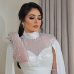 Reem Ahmed Instagram - 🤍White is pure and simple and matches with everything. Christian Dior #makeupartist 💄@nooraudii #fashiondesigner 👗 @salyomar #hairstylist 💇🏻‍♀️@mohamedib
