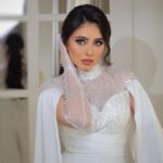 Reem Ahmed Instagram - 🤍White is pure and simple and matches with everything. Christian Dior #makeupartist 💄@nooraudii #fashiondesigner 👗 @salyomar #hairstylist 💇🏻‍♀️@mohamedib