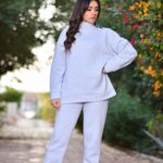 Reem Ahmed Instagram - Baiet suit available now in 4 colours black / white / Cafè & gray @perleboutique Size : m/ l / xl For order dm 📩 . . With star ✨️ : @reem_ahmedofficial Makup artist : @aya_elsheriff Hairdresser : @yasmi.nelsherif Vediography : @fatma_mohamed_videographer Photography : @ahmed_halim_photography Owners : @tantawi.heba : @emanabdlbadiaa : @mennaasa3ed Studio : @lacaraeg . . #perleboutique #whitesuit #blacksuit #readytowear