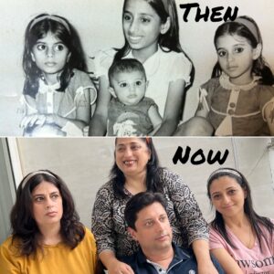 Reena Kapoor Instagram - Day by day nothing changes, but when you look back, nothing’s the same. 
Tried to re create childhood memories with my siblings. 
Sad truth of life is your parents will not be with you all your life. The only family you’ll be left with is your brothers and sisters. Don’t break that bond.