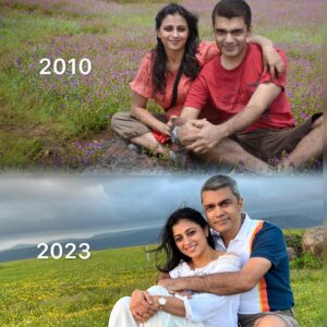 Reena Kapoor Instagram - After 13 years, went to the same place. @kaaspatharagrotourismkaspathar