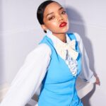 Regan Aliyah Instagram - quick bathroom break 📸: @matt_kallish 🧵: @cameoadele_ 💄: @robertti big thanks to my amazing team that made this shoot possible & so dope @karli___rae @reallifeofjet1 @adriennemariya ✨