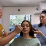 Regina Pavón Instagram - Mis hadas de la belleza en este proyecto @marcialauravega @pampimoo 🦋