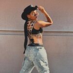 Reign Edwards Instagram - COACHELLAAAA w @celsiusofficial x @cldstyle at the Celsius Cosmic Desert Event🪐✨🔥. Thank you for having me✨✨. And yall already knoooow @hellotoshiko styled me😍 #Coachella #coachellastyle