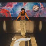Reign Edwards Instagram - COACHELLAAAA w @celsiusofficial x @cldstyle at the Celsius Cosmic Desert Event🪐✨🔥. Thank you for having me✨✨. And yall already knoooow @hellotoshiko styled me😍 #Coachella #coachellastyle