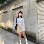 Reika Oozeki Instagram - . 盛れたくね⁉️⁉️ こういう服装も好きです‼️ あと昔から神社巡りも好きです‼️💫 あと広島の古着屋で巡り合った、 オールドコーチのバッグもオキニです💖 #私服