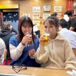 Reika Oozeki Instagram - . ちゃんそむ👶🏻♡ この前26歳の誕生日を迎えた子。 2人してビール大好きマンです！！ そんな俺らの出会いは、 私が18歳、ちゃんそむが17歳の時。 いつも一緒に泣いたり笑ったり怒ったり 一生らぶりーって感じなの💫 これからもくだらないことで爆笑してこ！ 久しぶりのバースデーライブも最高だったなぁ ボロボロ泣いてしまった！！！ 苑子の歌声と笑顔と、てか存在そのものが 全俺を、そして世界を救うぜ。 これからもずっとお祝いさせてくれー！💖