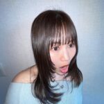 Reika Oozeki Instagram - . 顔周りのレイヤーがっつり入れた👶🏻 髪も染めてサラサラにもしてもろたよっ あやねさんいつもありまとー💫 3枚目はふざけてますね、はい。 色落ちも楽しみだなぁ！