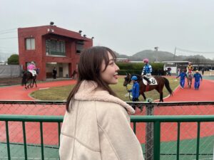 Reina Fujie Instagram - ♥
佐賀競馬場🐎
