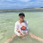 Reina Asami Instagram - 今回大活躍だった @ayaaa0707 ✖︎ @oceanpacific_officialstore ✖︎ @oshmans_japan のラッシュガード❣️ @fanfan_closet の水着🏝️
