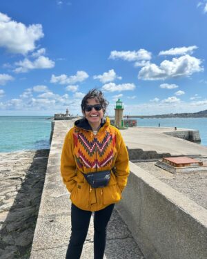 Rekha Shankar Instagram - thank you #Dublin for the history lessons, views, foxes, and the toilet paper exhibit at @dubliniaviking!