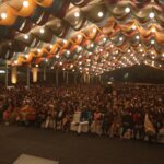 Rekha Bhardwaj Instagram - Celestial love with Gulaabi Sardi enfolded the evening of Jashn-E- Rekhta beautifully, we thank everyone for the memories. @jashnerekhtaofficial @vishalrbhardwaj #jashnerekhta #delhi #liveperformance #mehfil
