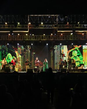 Rekha Bhardwaj Instagram - Love personified in music. @rekha_bhardwaj ji’s timeless grace and @vishalrbhardwaj ji’s soulful compositions came together in a symphony of love and longing. It was an evening filled with mesmerizing music, heartfelt emotions, and the undeniable chemistry between them.

[love, melody, good vibes, live show]

#tmtm #tmexclusive #tmtalentmanagement  #rekhabhardwaj #vishalbhardwaj #entertainment #happiness #fun #musicalmagic #explore