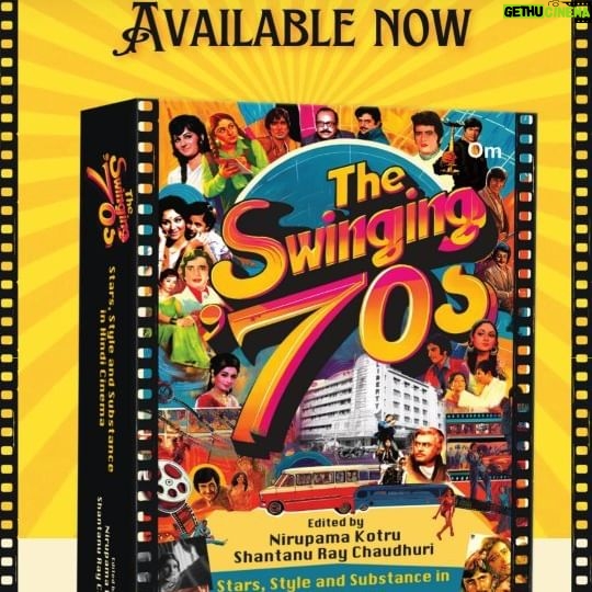 Rekha Bhardwaj Instagram - Discover the magic of the iconic seventies and Vishal Bhardwaj's journey into the industry under the mentorship of Gulzar Saahib. Featuring contributions from renowned names and an exclusive essay by Vishal Bhardwaj, 'The Swinging Seventies' edited by Nirupama Kotru and Shantanu Ray Chaudhuri is a must-have for every film enthusiast. Grab your copy now! https://amzn.in/d/1JvvtDC #Swingingseventies #70scinema #ombooksinternational