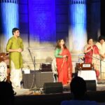 Rekha Bhardwaj Instagram - 8 years have danced by like a fleeting leap year, celebrating the soulful melodies of Tagore & we 3. Though time flies, the memories linger, each note a gentle reminder of the joy we shared. Mahua di’s absence is felt, yet her spirit resonates, smiling upon us from afar. It’s been lovely to be part of this musical journey with the incomparable #srabonisen Sraboni Sen, whose Rabindra Sangeet inspires and captivates, and with Sourendro Soumyojit @sourendrosoumyojit @sd_sings @sourendromullick , a duo of unparalleled talent and my personal favorite. Here’s to the music that binds us and the memories that endure. #rekhabhardwaj #tagore&we3 #sourendrosoumyojit