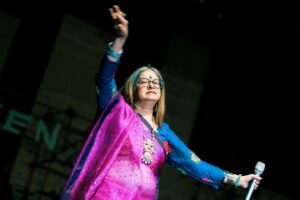 Rekha Bhardwaj Instagram - Core memory unlocked! 
@rekha_bhardwaj’s extraordinary live performance at @spokenfest was a once-in-a-lifetime experience. Her melodies left an indelible mark on every heart present that night. 
Thank you for your music, Rekha ji. 

[Singers, entertainment, Bollywood, Spoken Fest 2024]

#tmtm #tmexclusive #tmtalentmanagement #spokenfest #rekhabhardwaj #rekhabhardwajlive #harmony #sufi #musicalnight #livemusic #explore