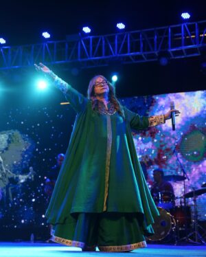 Rekha Bhardwaj Instagram - Love personified in music. @rekha_bhardwaj ji’s timeless grace and @vishalrbhardwaj ji’s soulful compositions came together in a symphony of love and longing. It was an evening filled with mesmerizing music, heartfelt emotions, and the undeniable chemistry between them.

[love, melody, good vibes, live show]

#tmtm #tmexclusive #tmtalentmanagement  #rekhabhardwaj #vishalbhardwaj #entertainment #happiness #fun #musicalmagic #explore