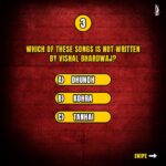 Rekha Bhardwaj Instagram - #VBMusicContest - Here we go! Contest Rules 👇 1) Follow @vbmusiclabel on Instagram 2) Answer all 4 questions in the comments 3) Use #VBMusicContest with your answers. 4) Tag 3 friends Keep those answers coming in, 4 winners will be announced next week! ⚡️