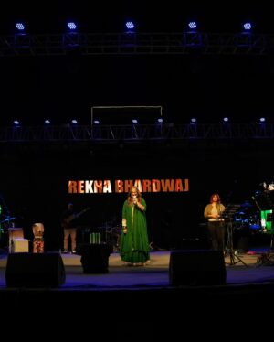 Rekha Bhardwaj Instagram - Love personified in music. @rekha_bhardwaj ji’s timeless grace and @vishalrbhardwaj ji’s soulful compositions came together in a symphony of love and longing. It was an evening filled with mesmerizing music, heartfelt emotions, and the undeniable chemistry between them.

[love, melody, good vibes, live show]

#tmtm #tmexclusive #tmtalentmanagement  #rekhabhardwaj #vishalbhardwaj #entertainment #happiness #fun #musicalmagic #explore