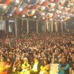 Rekha Bhardwaj Instagram - Celestial love with Gulaabi Sardi enfolded the evening of Jashn-E- Rekhta beautifully, we thank everyone for the memories. @jashnerekhtaofficial @vishalrbhardwaj #jashnerekhta #delhi #liveperformance #mehfil