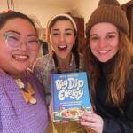 Renée Felice Smith Instagram - DIP QUEEN & COOKBOOK AUTHOR @alysewhitney is a GD STAR! ⭐️ Her new book, #BigDipEnergy is sure to be a hit! We had the good fortune of trying some of her fave recipes last night and lemme just say, I WANT MORE! Caesar Salad Dip, Miso Eggplant Dip, Chopped Cheeseburger Queso, Fat Mint Dip! 🤤 👏🪄 Thanks be to @fifers3000 for introducing us to Alyse and her fabulous world of color, style and BIG DIP! Preorder her book today! Makes such a great gift too! #bigdipenergycookbook #dips #cookbook