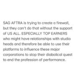 Renée Felice Smith Instagram - sending this out into the void. STAY STRONG 👊 @sagaftra Comprehensive AI protection or NO DEAL. There will be no “next time”. #insolidarity #sagaftrastrike @officialfrandrescher @thesherylleeralph @duncanci @lisaannwalter @thesherylleeralph @francesfisher @seanastin @saraheramos @shaan_sharma [I misspelled “whiny” and forgot a comma. Forgive me, I’m enraged at the state of things (as we all are) and trying to make whatever impact I can.]