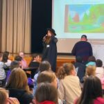 Renée Felice Smith Instagram - 🐶 HUGO GOES TO SCHOOL! We had the best time visiting elementary schools across Long Island last week reading our book, HUGO AND THE IMPOSSIBLE THING! ⛰️🏆 The students response to HUGO was incredible. So many thoughtful discussions were had about Hugo’s character, his courage, bravery, curiosity and willingness to try. We also led a creative storytelling lesson and left thoroughly inspired by the students and their enthusiasm! Want us to visit your school? We’d love to! Contact us via our website: hugoandtheimpossiblething.com and email PYRAuthorVisits@prh.com 💫 @penguinkids @christophergabriel @sydwiki