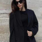 Renée Murden Instagram – @alo blazer 🖤 #alopartner
