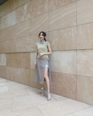 Rena Takeda Instagram - 映画　おいハンサム‼︎ 
完成披露試写会✨✨

6/21 公開です🍳

outfit @amiparis 
jewelries @messika 
shoes @gianvitorossi