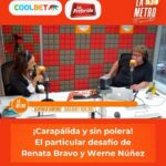 Renata Bravo Instagram - @elwerne y @renata_bravo_ nos sorprendieron con este particular desafío en el #DesayunoDeCampeones 😅 Si esta publicación alcanza los 1.000 likes, Renata prometió hacer un carapálida y Werne mostrar su guata en un acto de valentía total 😮 #desafio #likes #desayunodecampeones #lametro #mevoyalametro