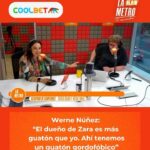 Renata Bravo Instagram - En el #DesayunoDeCampeones @elwerne y @renata_bravo_ analizaron las tallas de ropa que se pueden encontrar en las tiendas y el daño piscológico para los XL 😂😂😂 #lametro #mevoyalametro