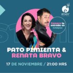 Renata Bravo Instagram – Los esperamos este viernes 17 de noviembre  21:00 hrs  en @enjoy_santiago junto a mi amado @patopimienta no se lo pierdan! #standupcomedy compra tus entradas en Ticketplus