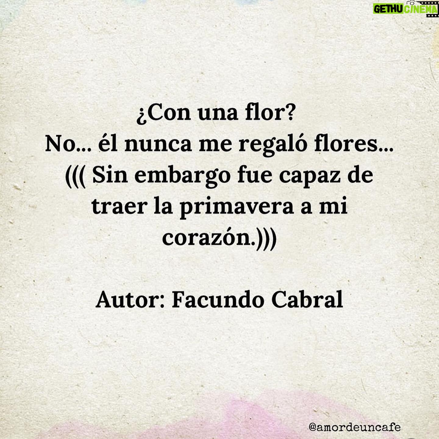 Renata Bravo - 11.8K Likes - Simplemente hermoso Facundo Cabral