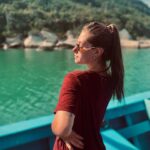 Renata Toscano Bruzón Instagram - ¿Que hicieron en su sábado? 🤔, yo me fui a la playa 🏝, tome sol con mucho protector y aprendí nuevas palabras en portugués 🇧🇷🤣...