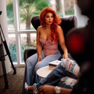 Renee Michelle Instagram - Can you guess what conversation I’m having on @ladiesoforangecounty 👀🫢🫠💀🤫

Sometimes you have to be a little disrespectful just to show how respectful you been.
 
📸 @_setikz 

#looc #ladiesoforangecounty #florida #orlando #downtown #meetup #women #talk #realitytv #filming #photography #qotd #ootd #lotd #motd #drama