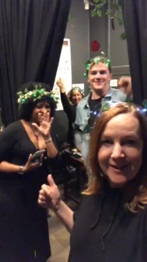Renee O'Connor Instagram - Posted @withregram • @houseofbardstheatreco LIVE from the House of Bards production of A Midsummer Night’s Dream!!
Quick tour behind the scenes with @realreneeoconnor