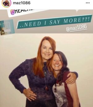 Renee O'Connor Instagram - Only a few moments to represent the three, full days, where kindness, joy, humor and warmth was shared by all. Thank you for coming to see me!