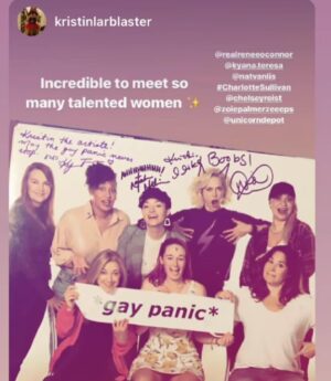 Renee O'Connor Instagram - Only a few moments to represent the three, full days, where kindness, joy, humor and warmth was shared by all. Thank you for coming to see me!