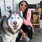 Renee Montgomery Instagram - Look who came to visit us on set 🐶